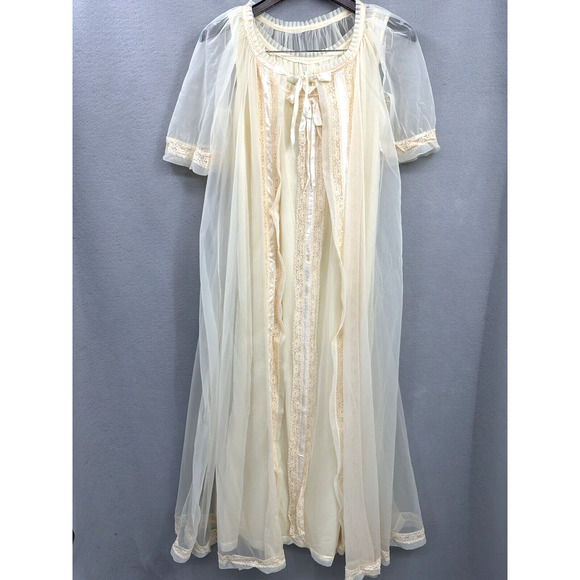 Vintage Tosca Lingerie Peignoir Nightgown Womens Small...